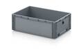 AUER Packaging Skladové otevřené přepravky V euroformátu s průhlednou deskou z akrylového skla EG SKS 64/22 HG Náhledová fotografie 1